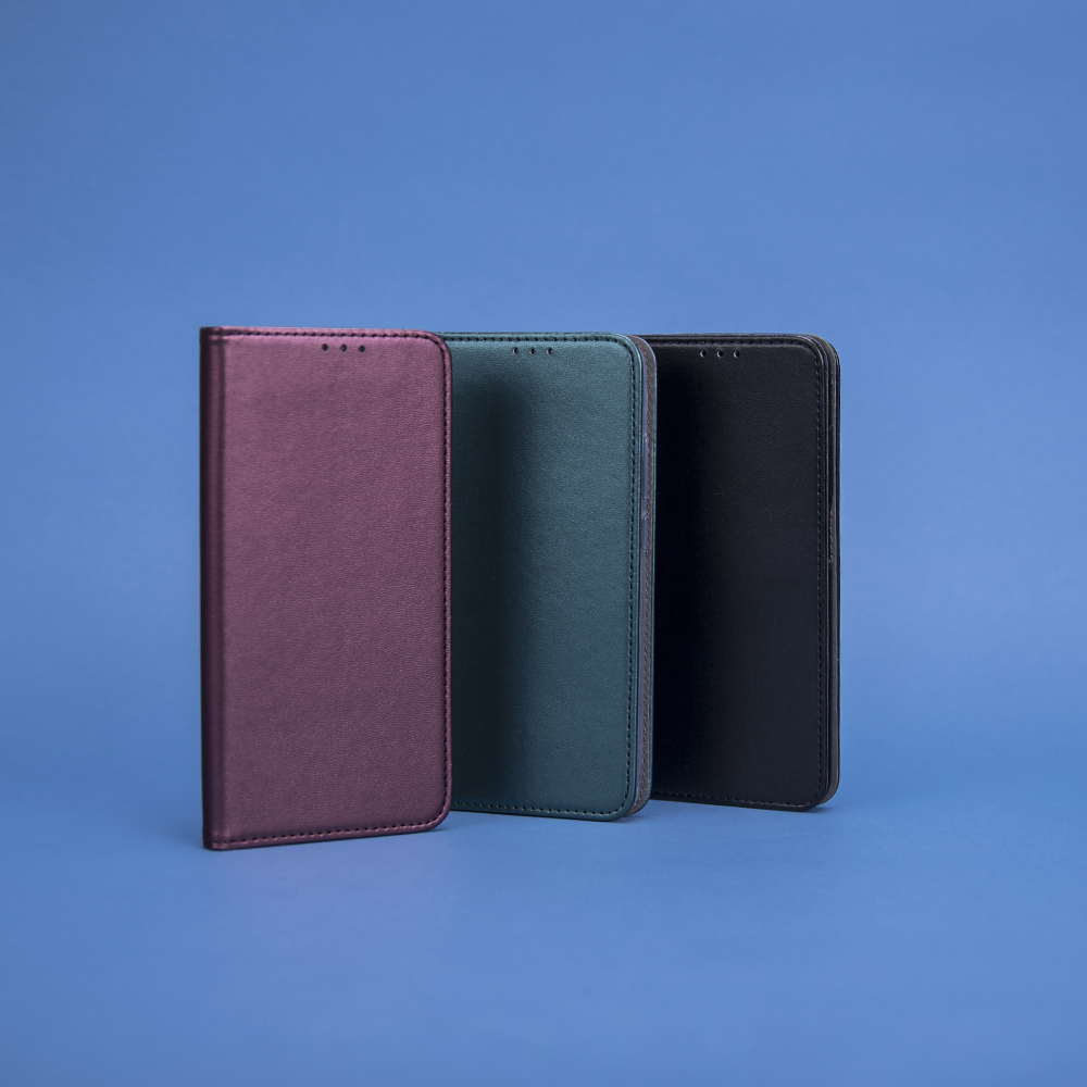 smart magnetic mágneses notesz tok (Fekete)