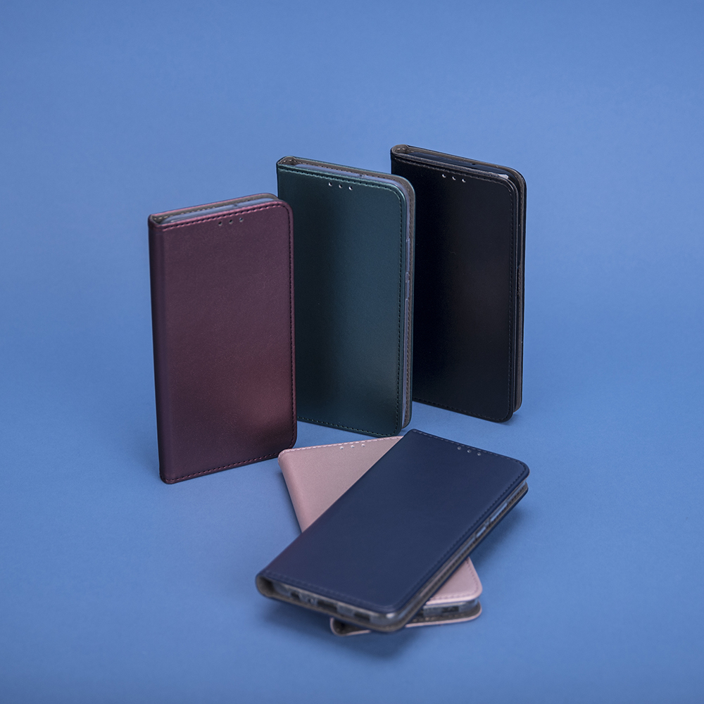 smart magnetic mágneses notesz tok (Fekete)