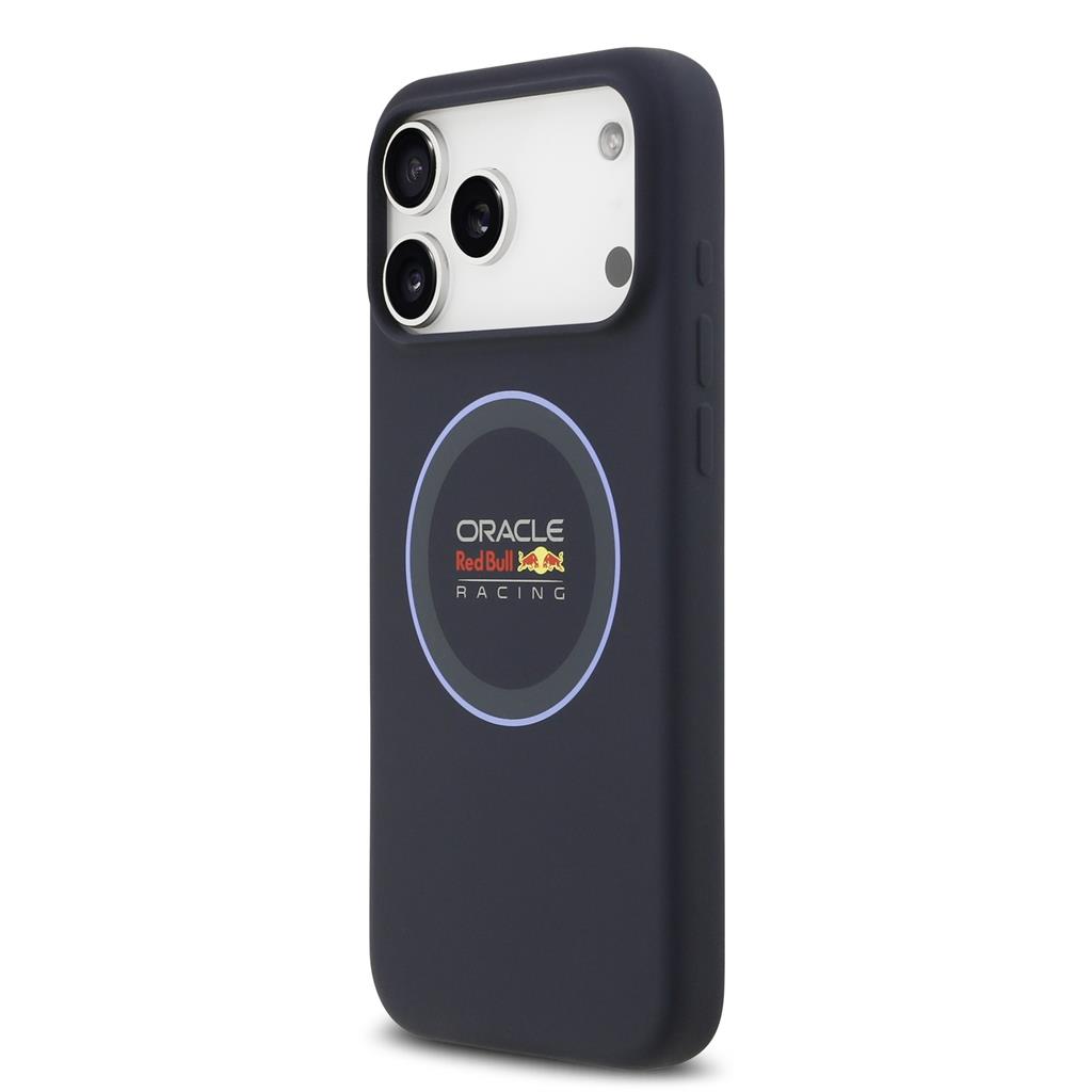 Red Bull Silicone Blue Ring MagSafe tok iPhone 17 Pro Max (Sötétkék)