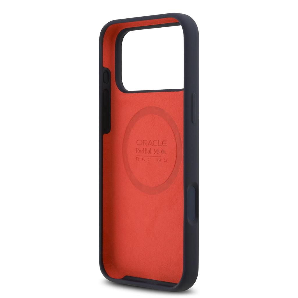 Red Bull Silicone Blue Ring MagSafe tok iPhone 17 Pro Max (Sötétkék)