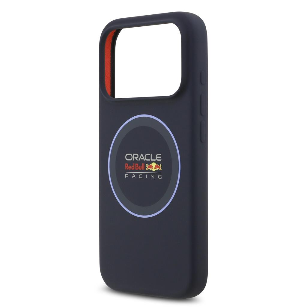 Red Bull Silicone Blue Ring MagSafe tok iPhone 17 Pro (Sötétkék)