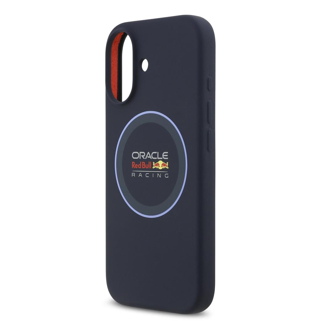 Red Bull Silicone Blue Ring MagSafe tok iPhone 17 (Sötétkék)