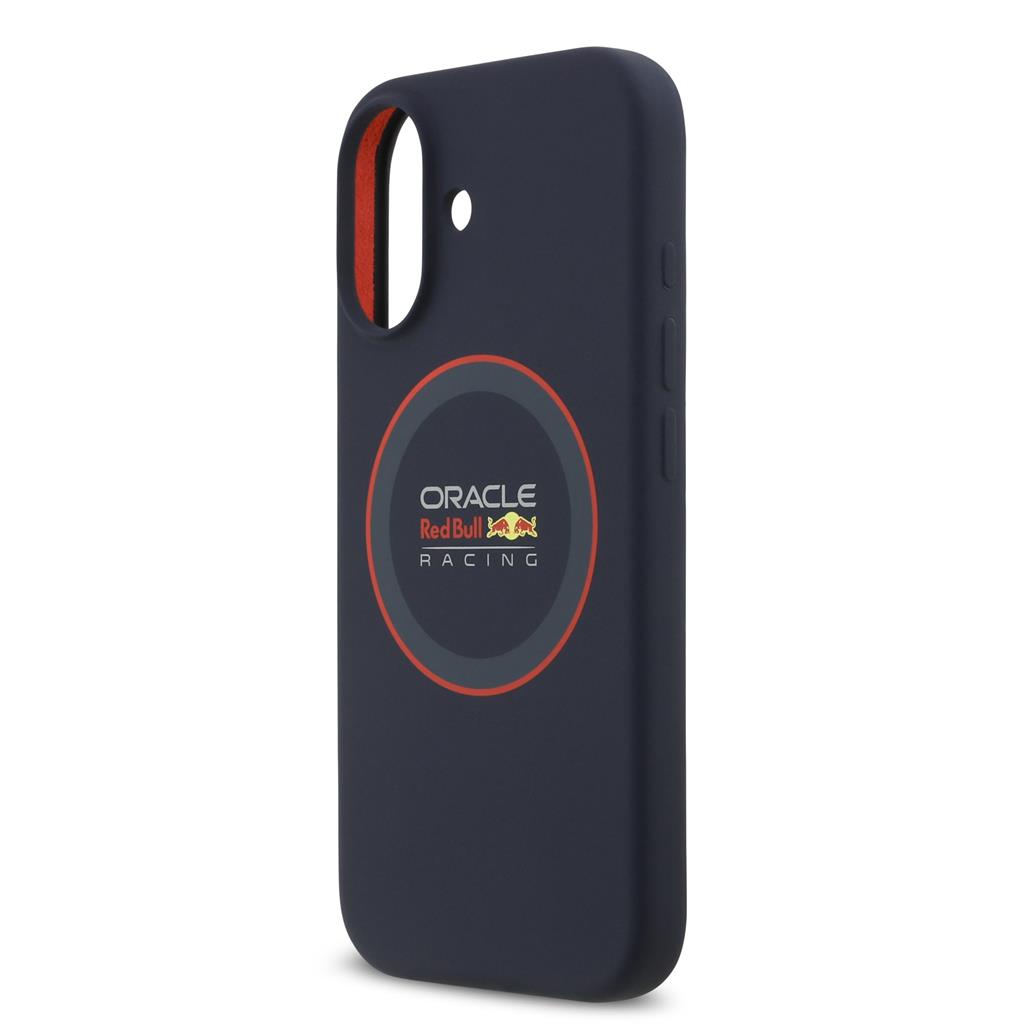 Red Bull Silicone Red Ring MagSafe tok iPhone 17 (Sötétkék)