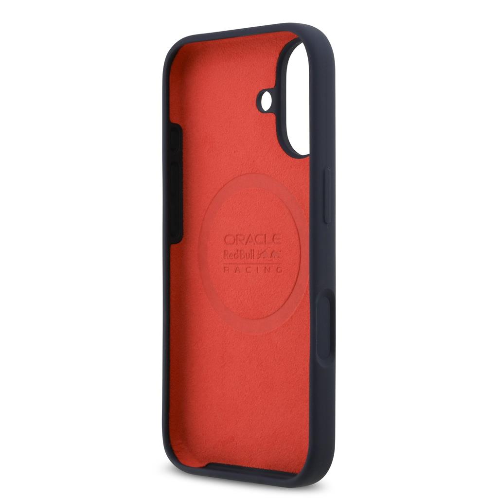 Red Bull Silicone Red Ring MagSafe tok iPhone 17 (Sötétkék)