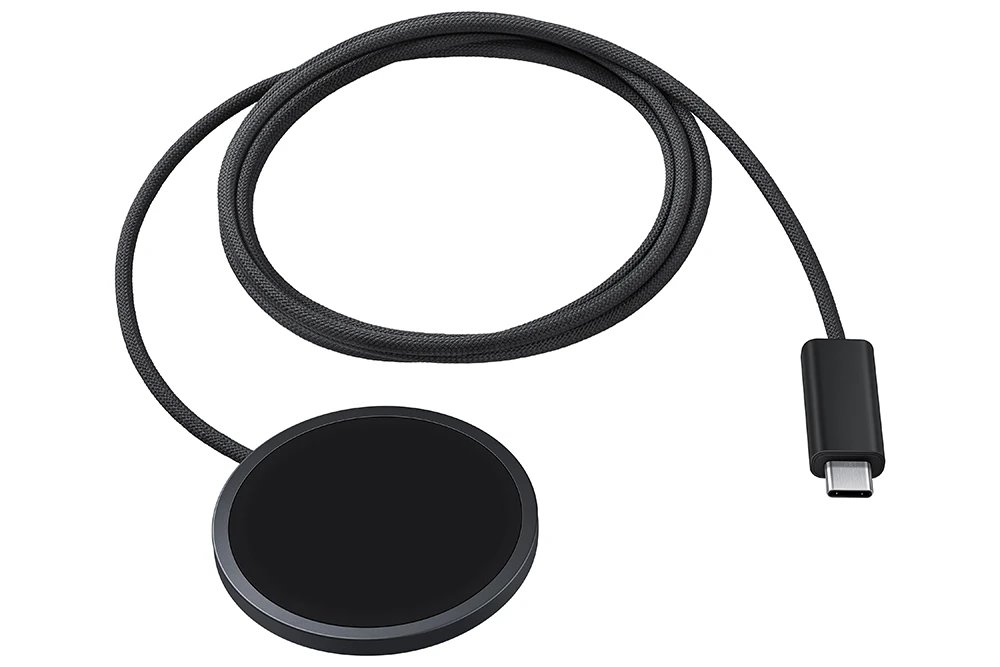 Samsung EP-P2900TBE mágneses vezeték nélküli töltő (Sötétszürke) - 25W, + 45W-os hálózati adapter
