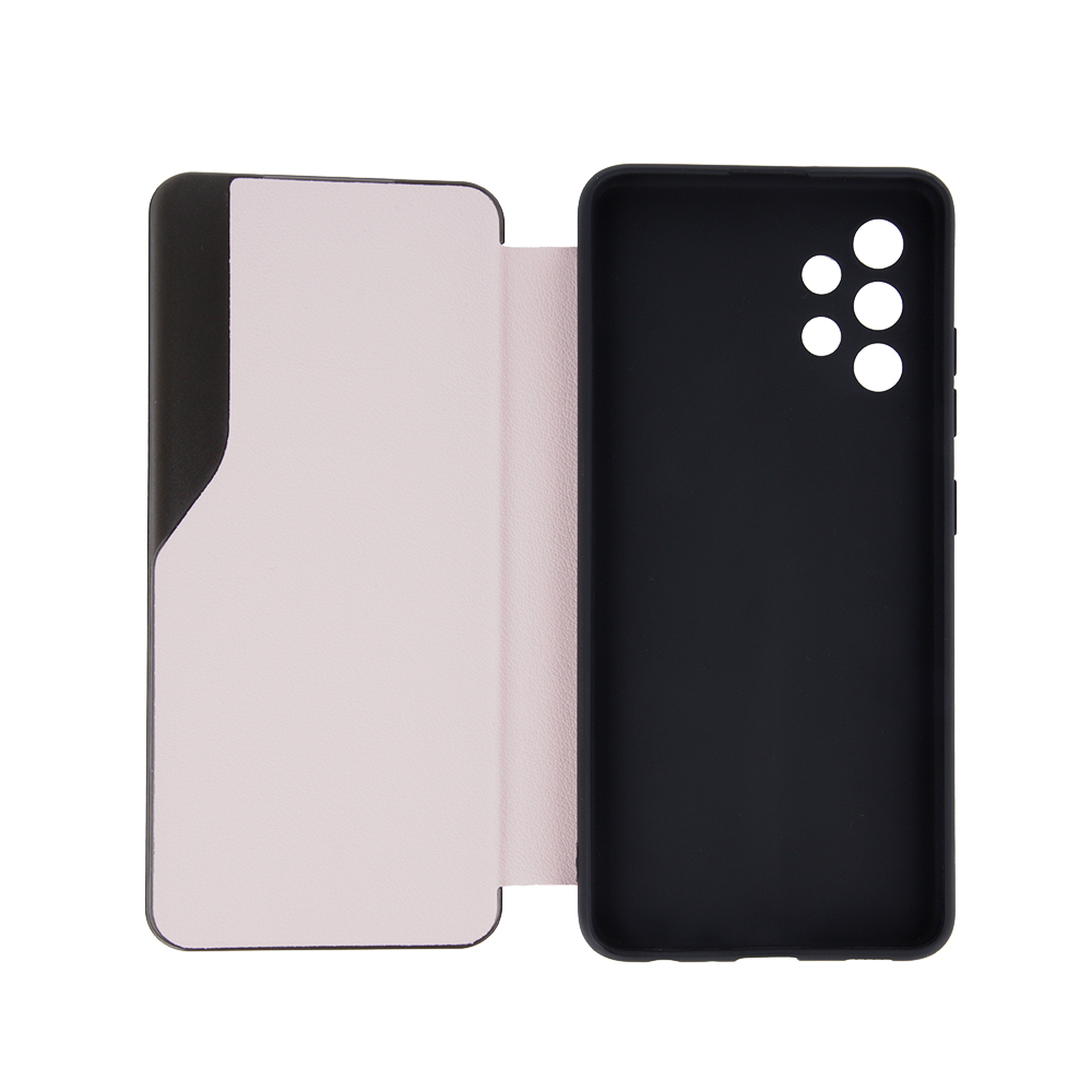 Samsung Galaxy A02s Smart view TPU notesz tok (Pink) 1
