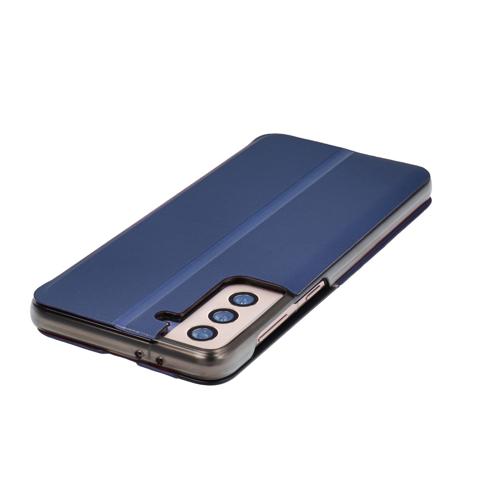 Samsung Galaxy A03s Smart view TPU notesz tok, (Tengerkék) 1