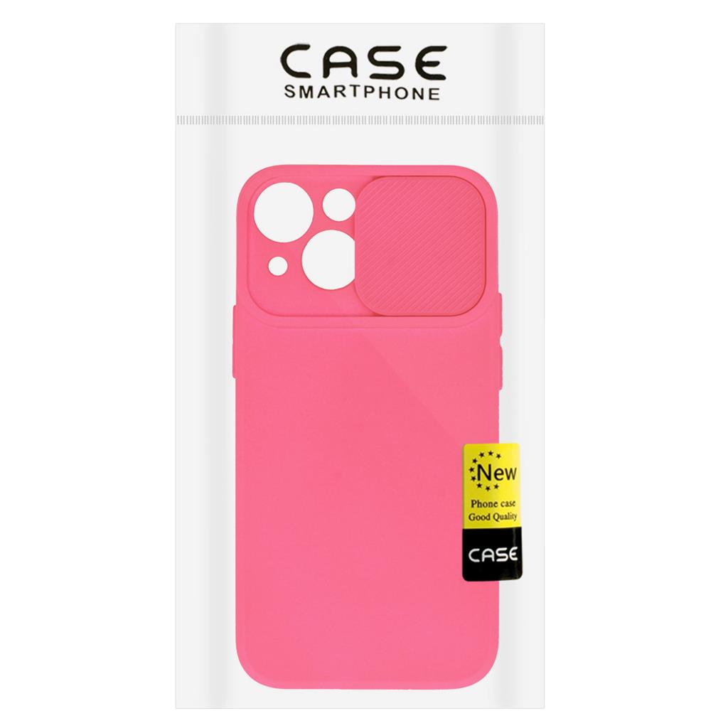 Samsung Galaxy A05S Camshield szilikon hátlap tok (Rózsaszín)