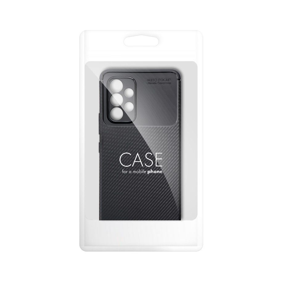 Samsung Galaxy A05s Carbon Premium hátlap tok (Fekete)