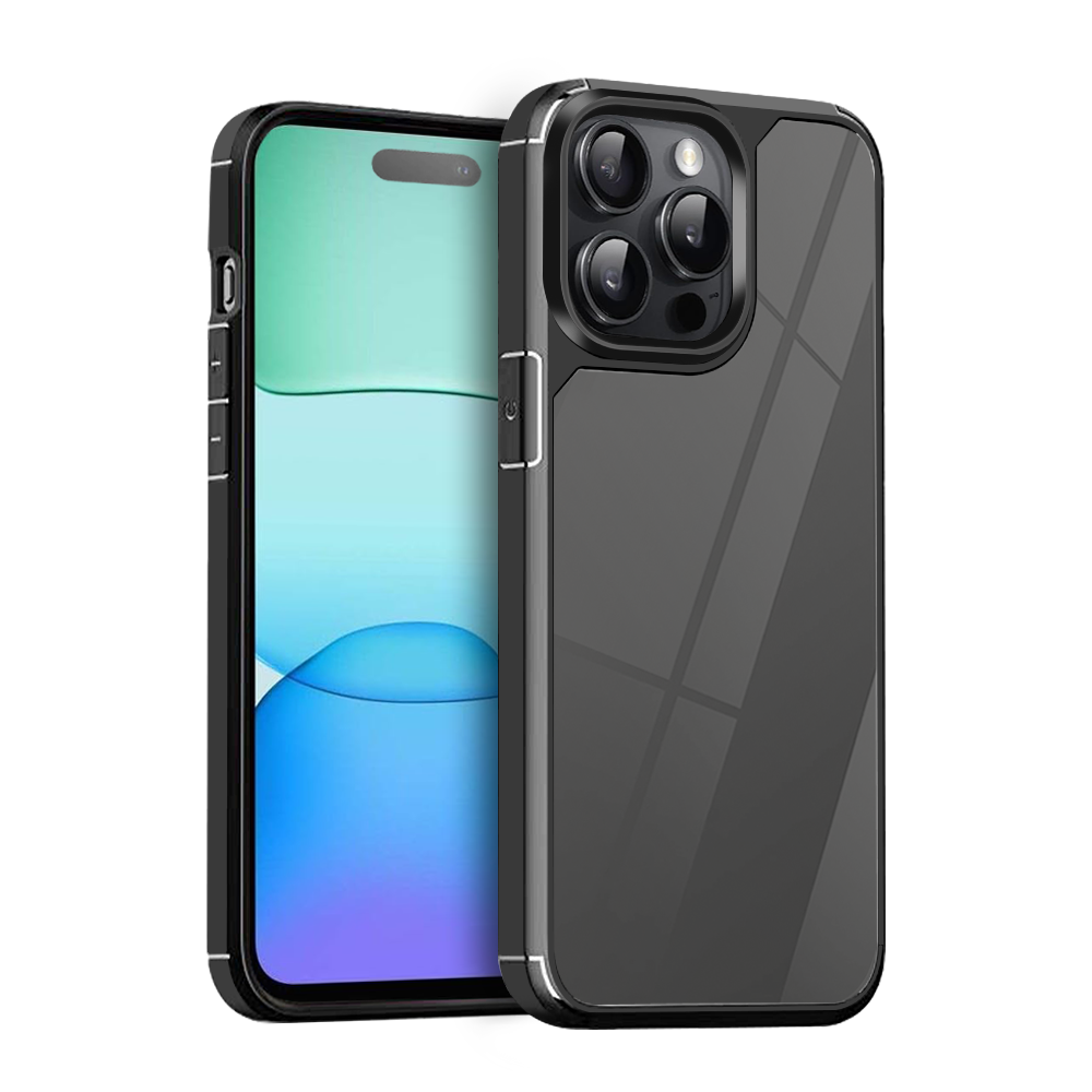 Samsung Galaxy A05s Color Shock hátlap tok (Fekete)