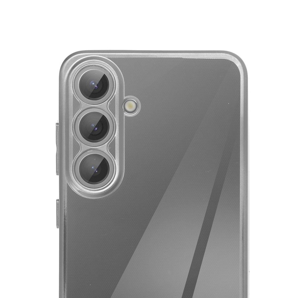 Samsung Galaxy A05S GLAM szilikon hátlap tok (Ezüst)