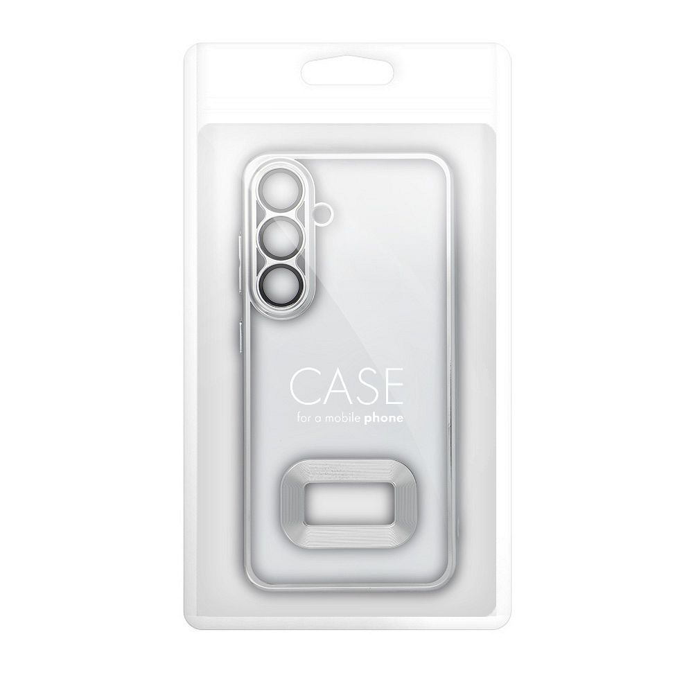 Samsung Galaxy A05S GLAM szilikon hátlap tok (Ezüst)