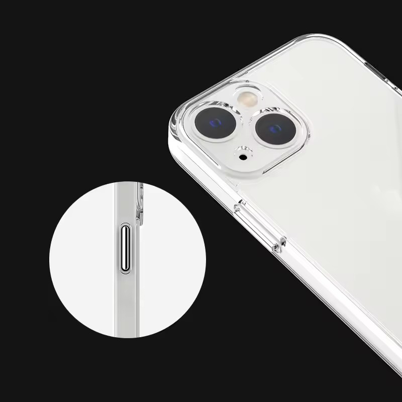 Samsung Galaxy A05s hybrid crystal hátlap tok (Átlátszó)
