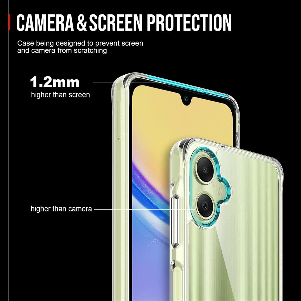 Samsung Galaxy A06 TOKO Space hátlap tok (Átlátszó)