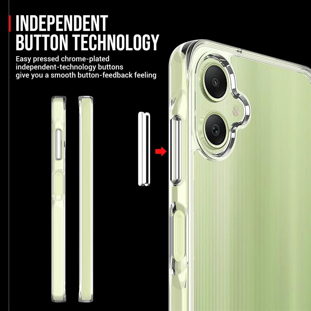 Samsung Galaxy A06 TOKO Space hátlap tok (Átlátszó)