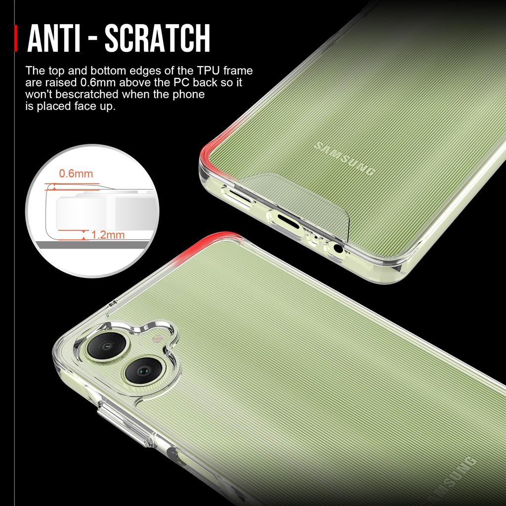 Samsung Galaxy A06 TOKO Space hátlap tok (Átlátszó)