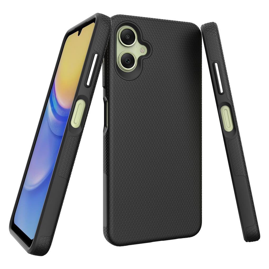 Samsung Galaxy A06 TOKO Triangle hátlap tok (Fekete)