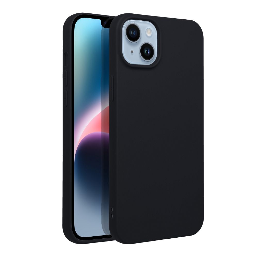 Samsung Galaxy A12 5G tpu matte hátlap tok (Fekete)