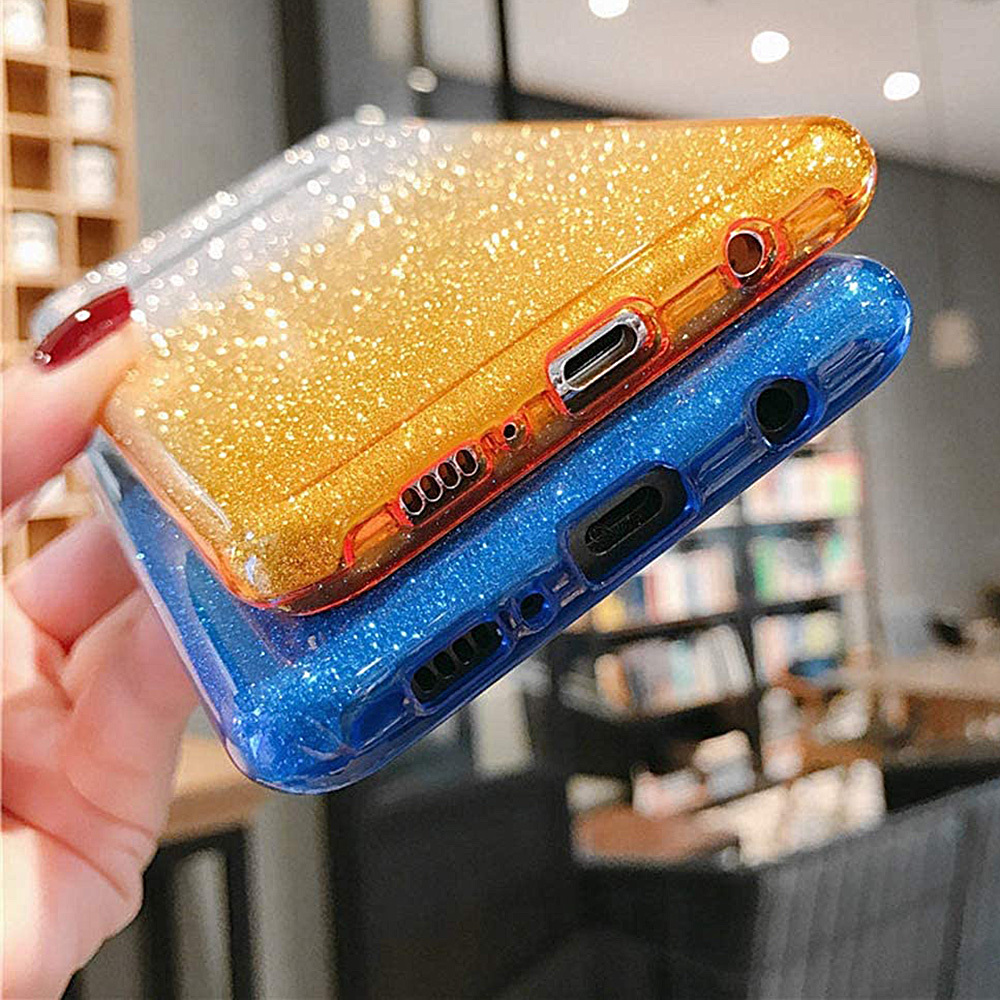 Samsung Galaxy A12 bling hátlap tok (Rózsaszín) 0