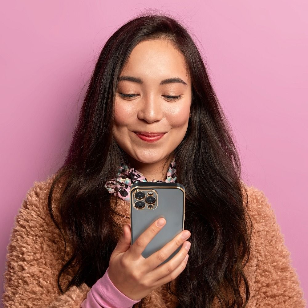 Samsung Galaxy A12 LUX hátlap tok (Fekete) 2