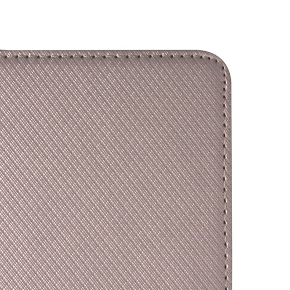 Samsung Galaxy A12 smart magnet mágneses notesz tok (Arany) 2