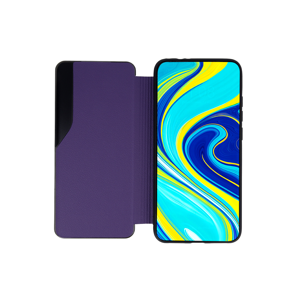 Samsung Galaxy A12 Smart view TPU notesz tok (Ibolya) 6
