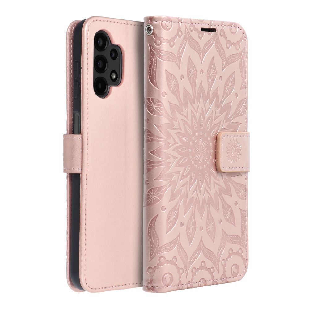 Samsung Galaxy A13 4G Forcell MEZZO nyitható tok (Rosegold) 6