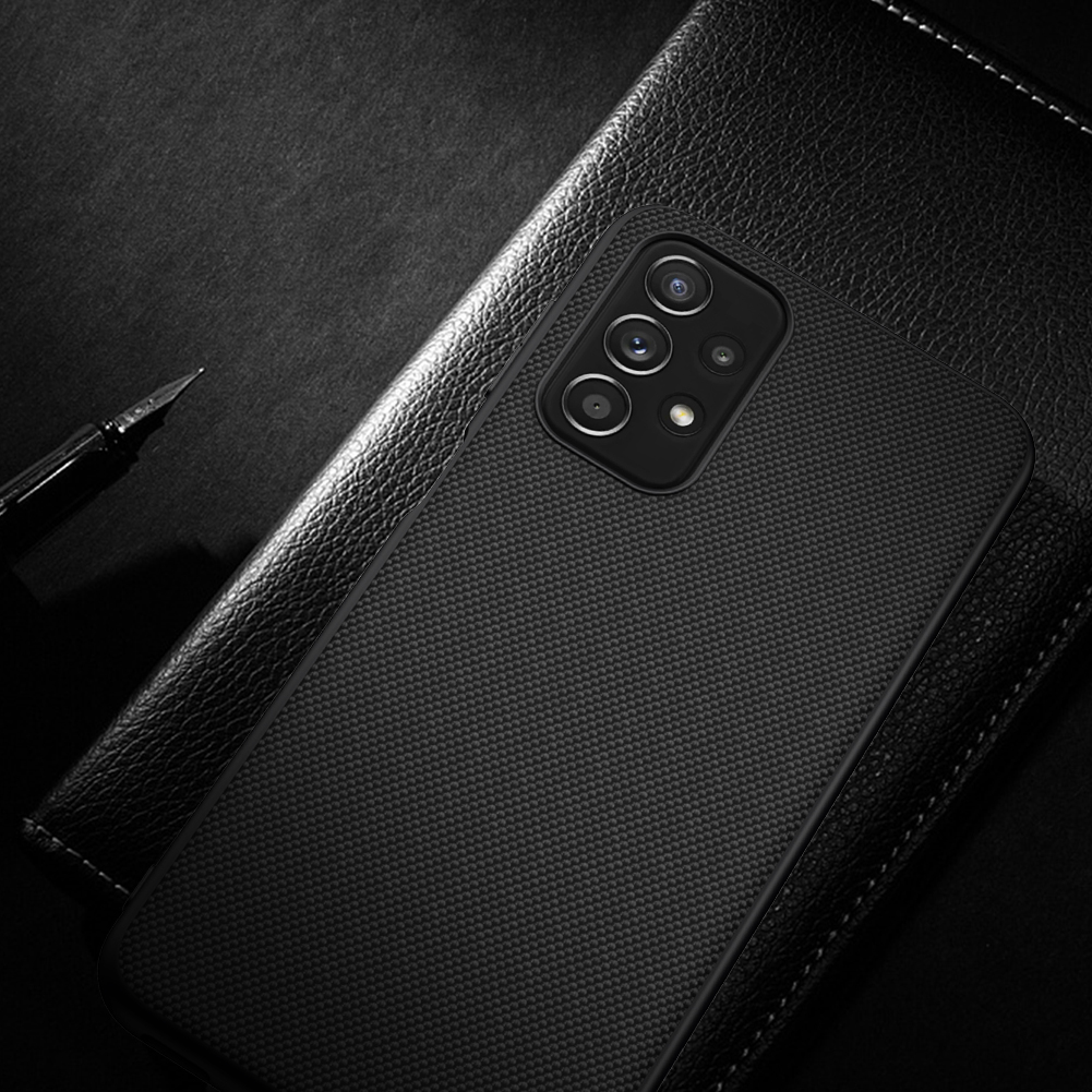 Samsung Galaxy A13 4G Nillkin textured hátlap tok fekete