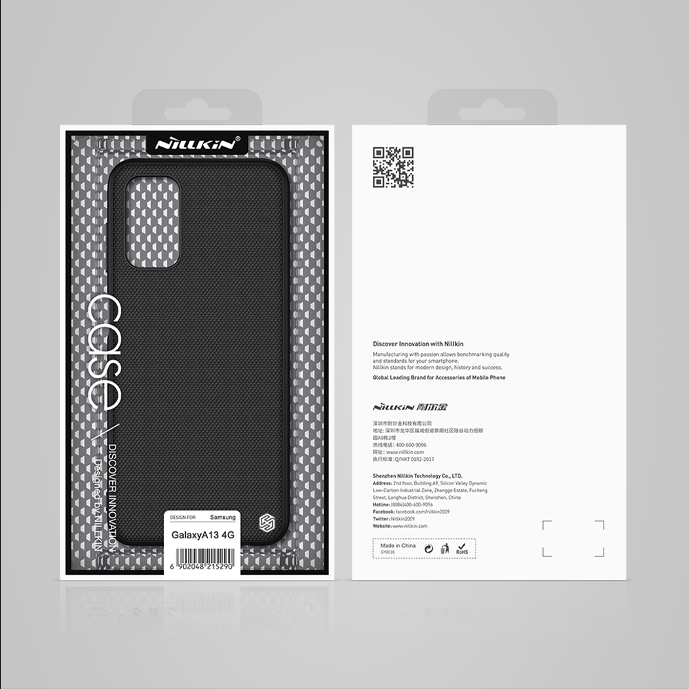 Samsung Galaxy A13 4G Nillkin textured hátlap tok fekete