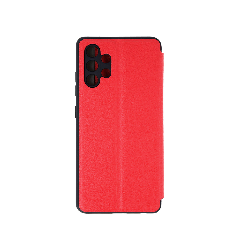Samsung Galaxy A13 4G Smart view TPU notesz tok (Piros)