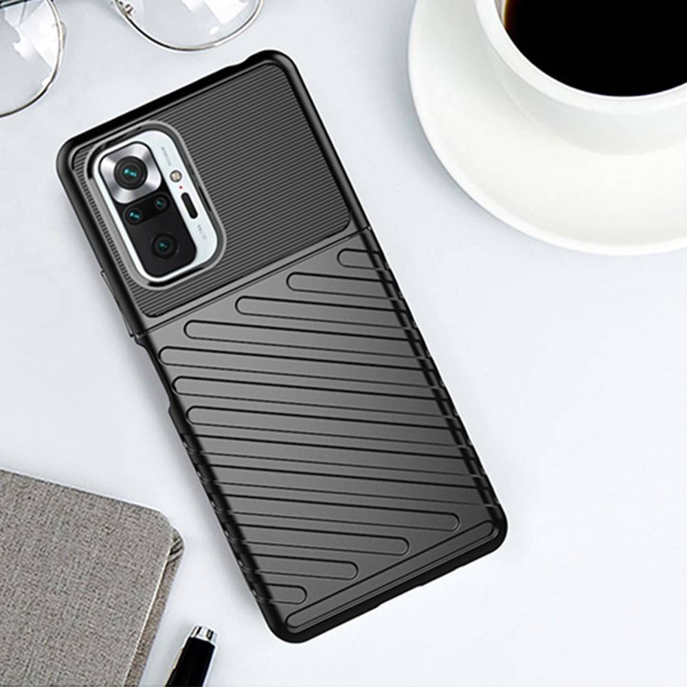 Samsung Galaxy A13 4G thunder hátlap tok (Fekete)
