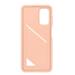 Samsung Galaxy A13 5G gyári szilikon tok kártyatartóval (Barack) 5