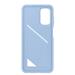 Samsung Galaxy A13 5G gyári szilikon tok kártyatartóval (Tengerkék) 3