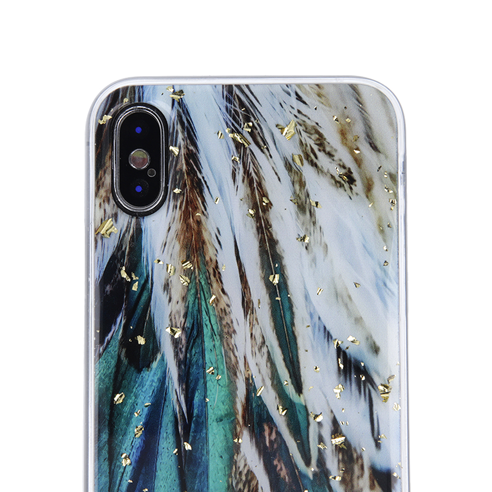 Samsung Galaxy A14 4G / Galaxy A14 5G gold glam hátlap tok (Toll) 1