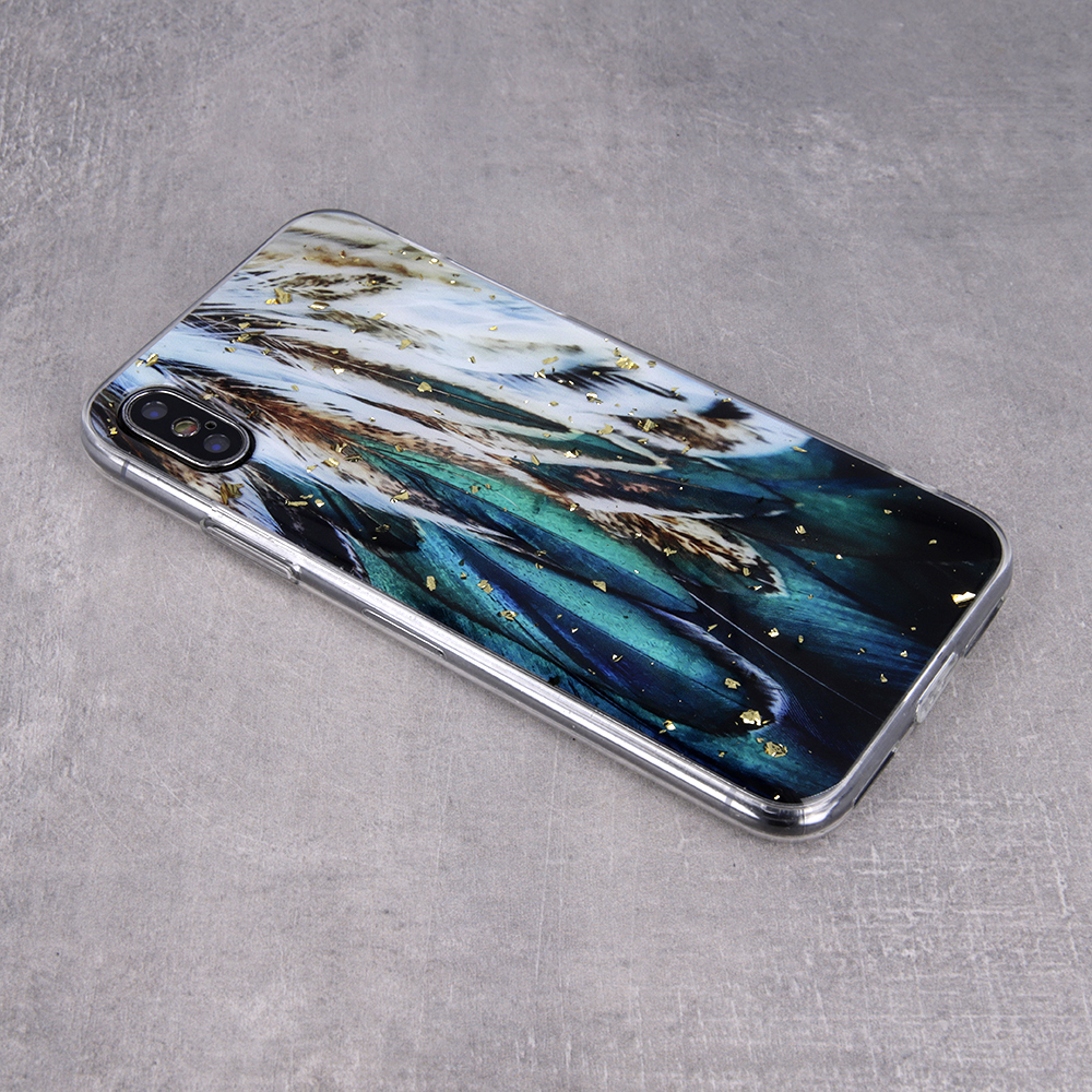 Samsung Galaxy A14 4G / Galaxy A14 5G gold glam hátlap tok (Toll) 3