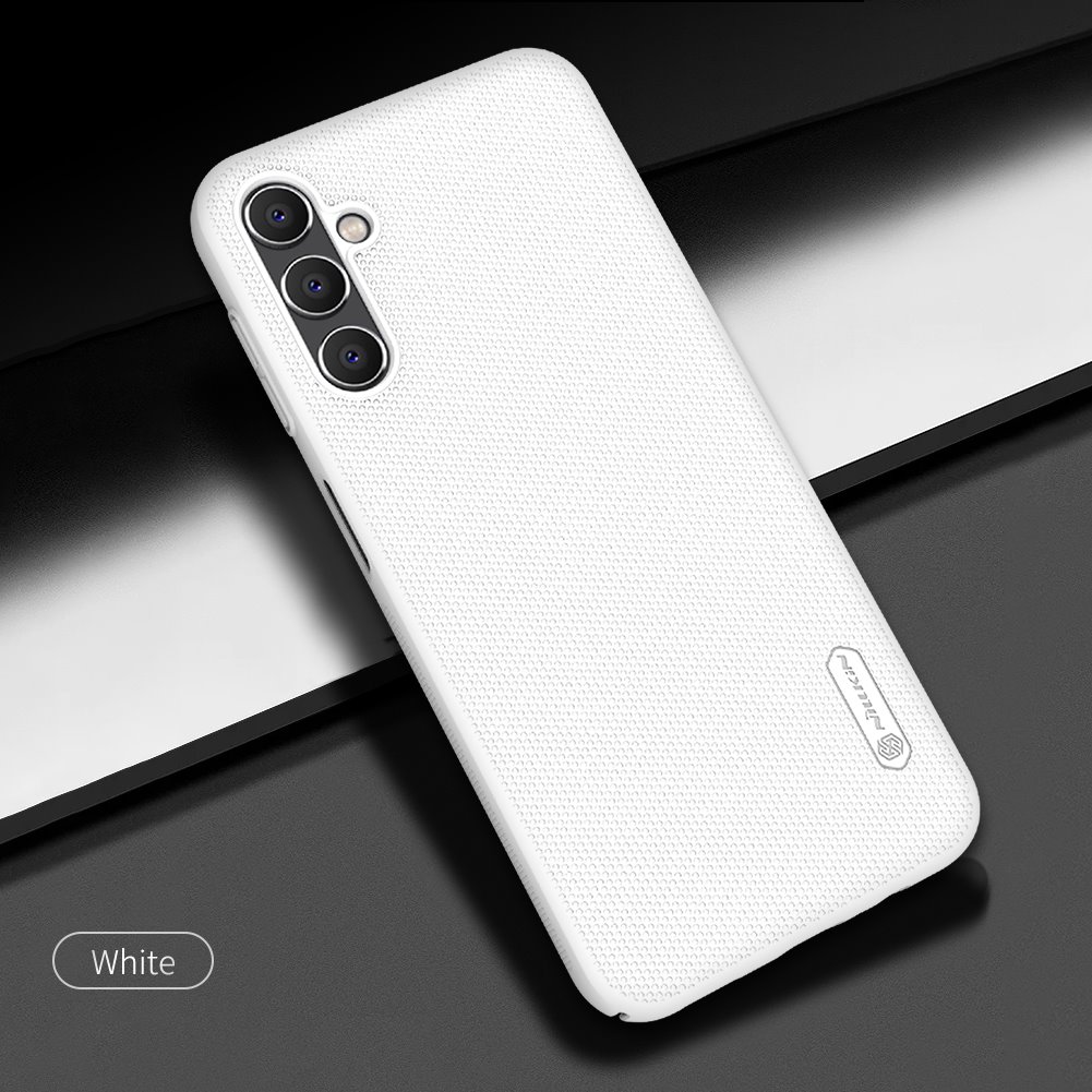 Samsung Galaxy A14 4G / Galaxy A14 5G Nillkin Super frosted strapabíró hátlap tok (Fehér ) 3