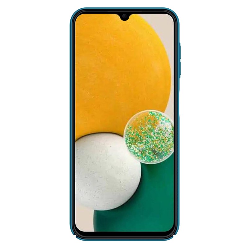 Samsung Galaxy A14 4G / Galaxy A14 5G Nillkin Super frosted strapabíró hátlap tok (Kék) 1