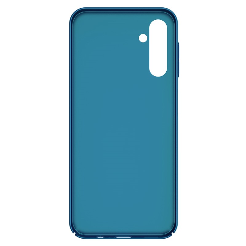 Samsung Galaxy A14 4G / Galaxy A14 5G Nillkin Super frosted strapabíró hátlap tok (Kék) 3