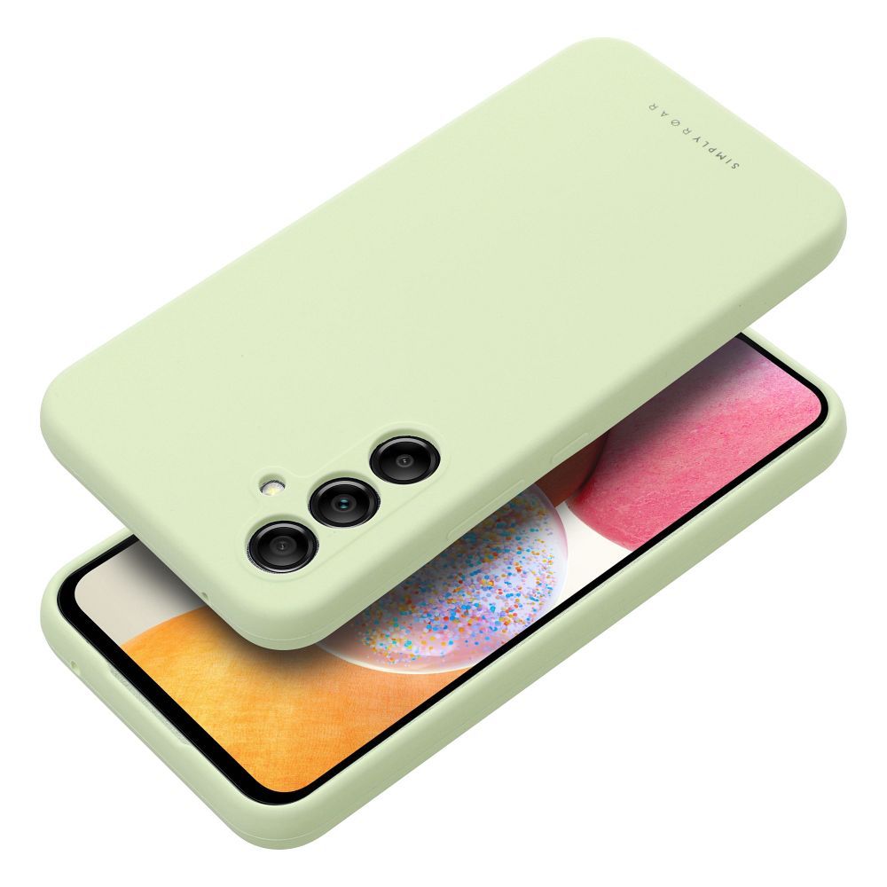 Samsung Galaxy A14 4G / Galaxy A14 5G Roar Cloud Skin hátlap tok (világos zöld)