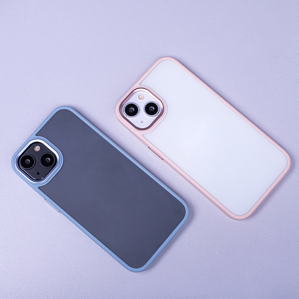 Samsung Galaxy A14 4G / Galaxy A14 5G Satin matt hátlap tok (Rózsaszín) 3