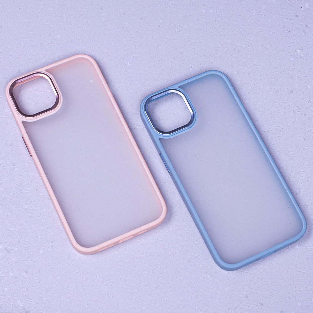 Samsung Galaxy A14 4G / Galaxy A14 5G Satin matt hátlap tok (Rózsaszín) 4