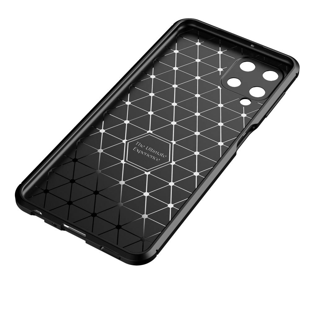 Samsung Galaxy A14 5G carbon fiber szilikon hátlap tok (Fekete) 3