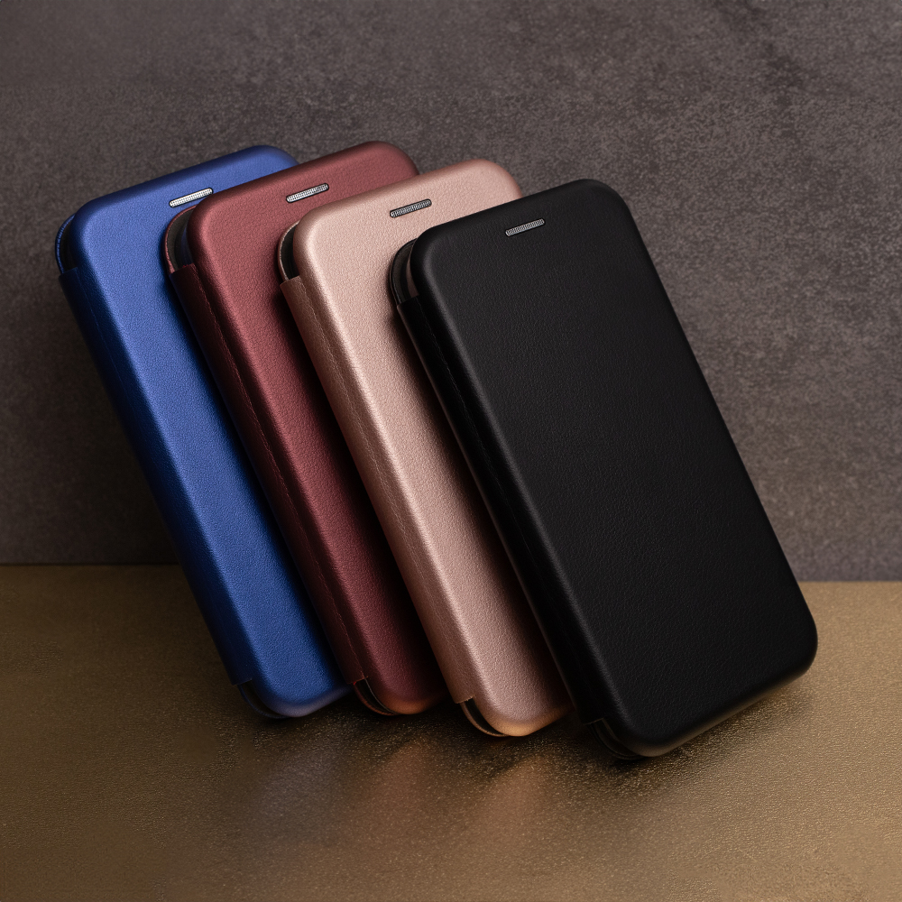 Samsung Galaxy A15 4G / Galaxy A15 5G Diva mágneses notesz tok (Arany)