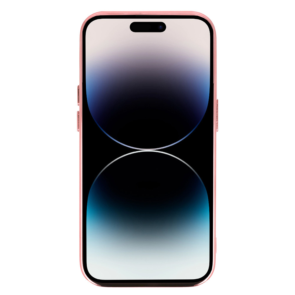 Samsung Galaxy A15 4G / Galaxy A15 5G electro lens kamera sziget védő hátlap tok (Rosegold)
