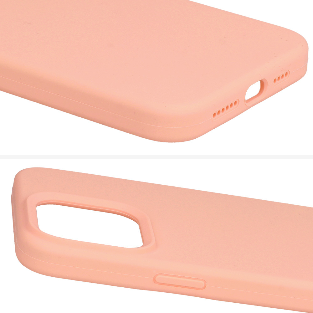 Samsung Galaxy A15 4G / Galaxy A15 5G Forcell Silicone lite hátlap tok (Sárga)