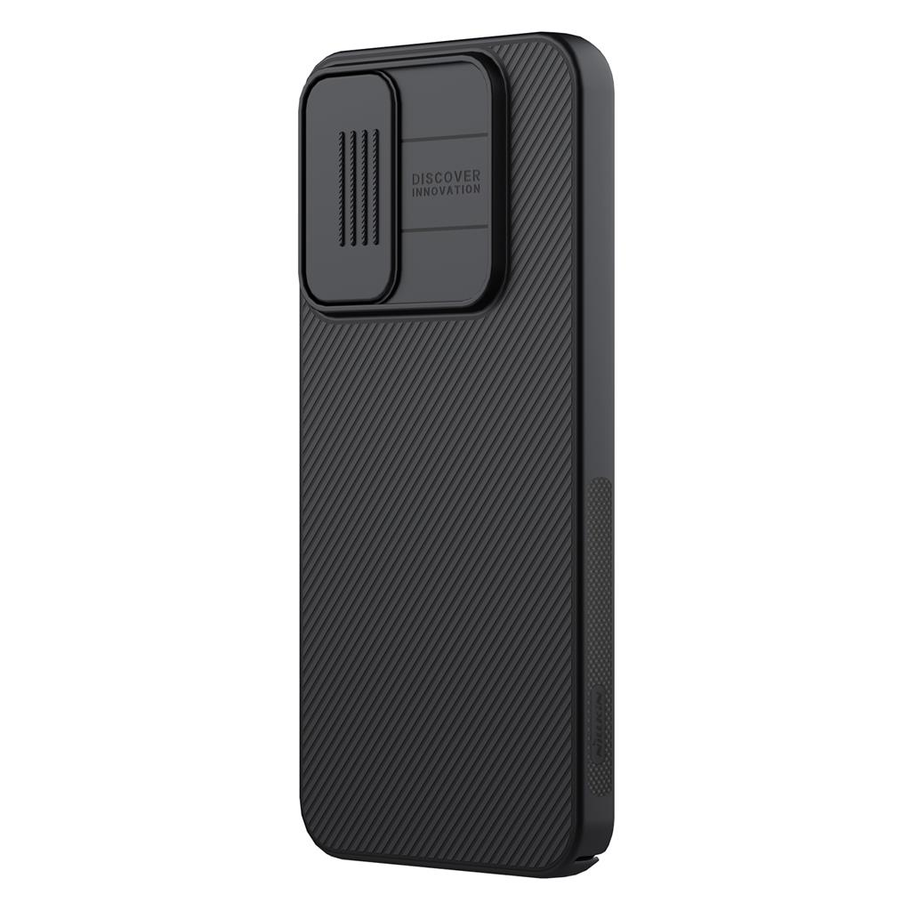Samsung Galaxy A15 4G / Galaxy A15 5G Nillkin camshield hátlap tok (Fekete)