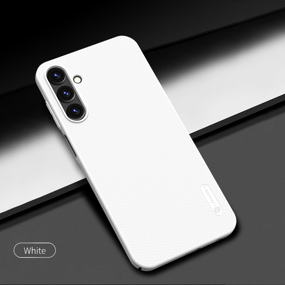 Samsung Galaxy A15 4G / Galaxy A15 5G Nillkin Super frosted strapabíró hátlap tok fekete