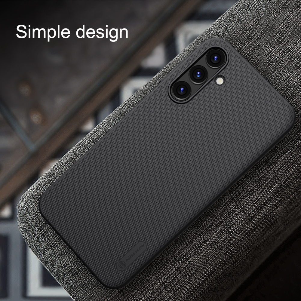 Samsung Galaxy A15 4G / Galaxy A15 5G Nillkin Super frosted strapabíró hátlap tok piros