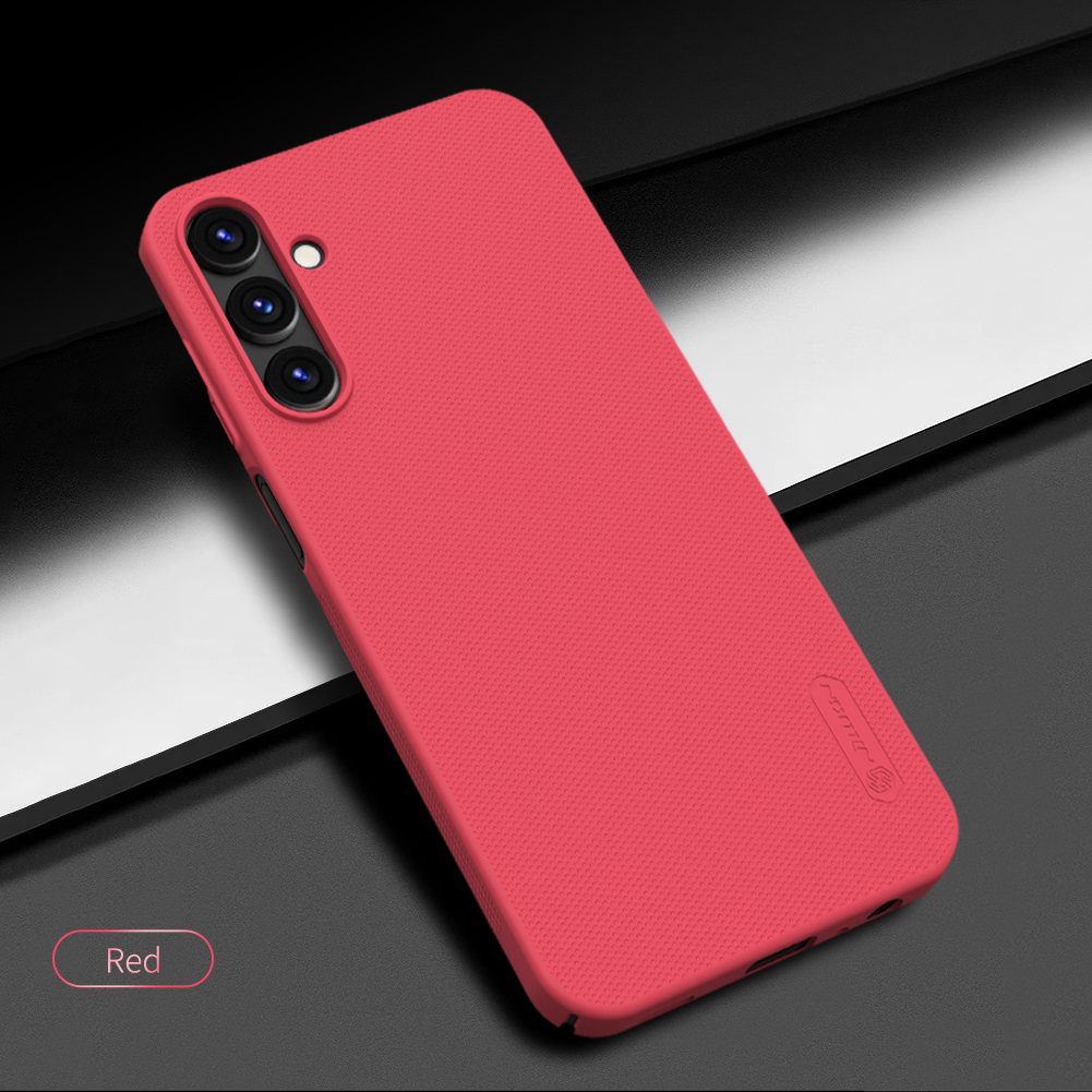 Samsung Galaxy A15 4G / Galaxy A15 5G Nillkin Super frosted strapabíró hátlap tok piros