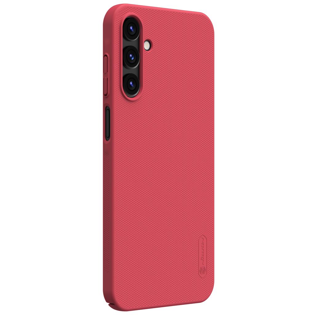 Samsung Galaxy A15 4G / Galaxy A15 5G Nillkin Super frosted strapabíró hátlap tok piros